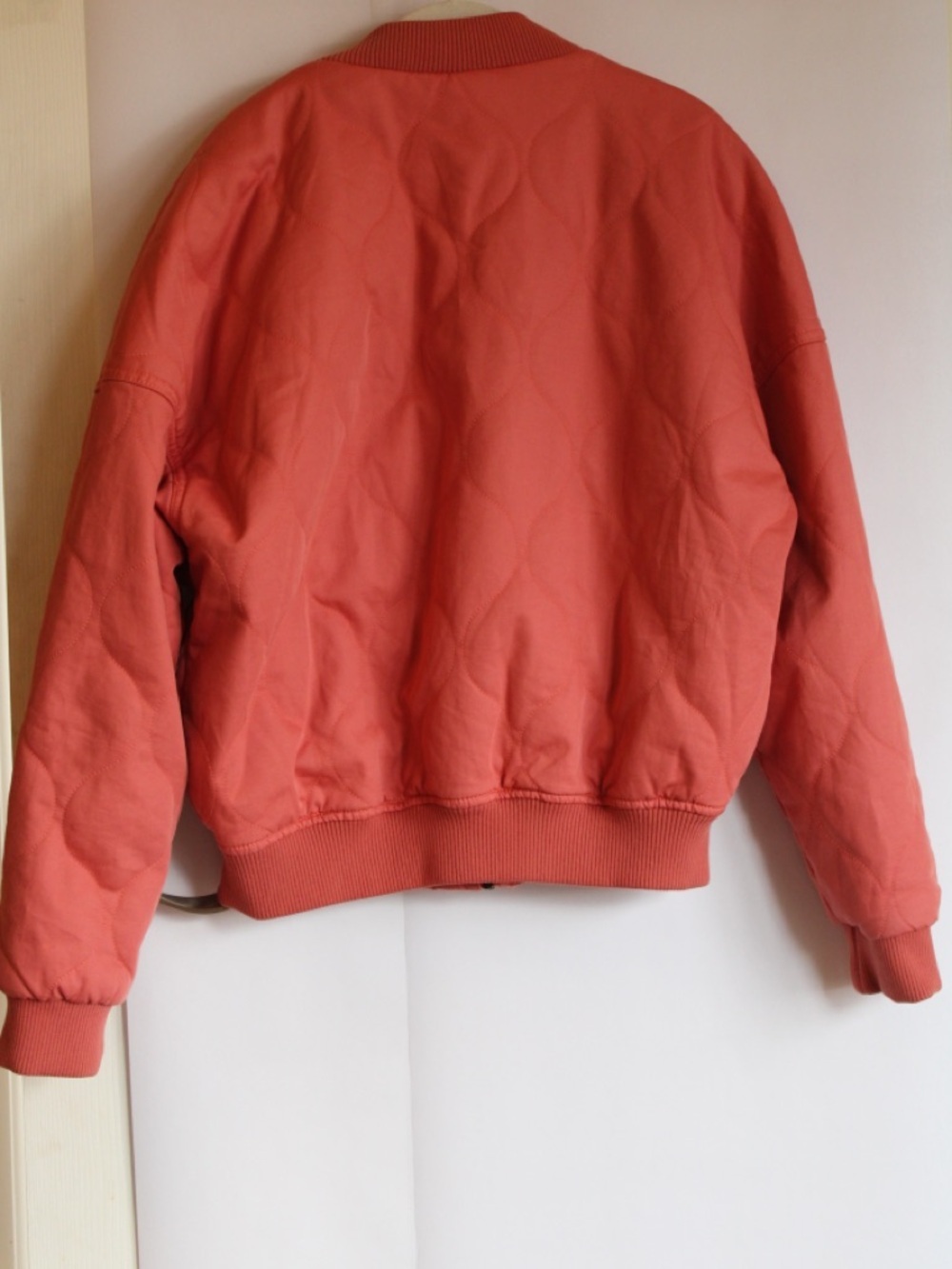 Universal Thread Coral Quilted Bomber Jacket - Picture 6 of 6